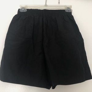 Vintage black athletic shorts